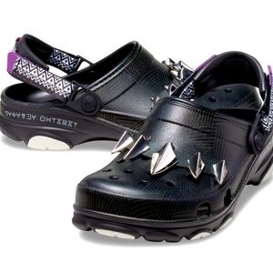 Crocs x Marvels Black Panther All-Terrain Clogs Mens Size 13.